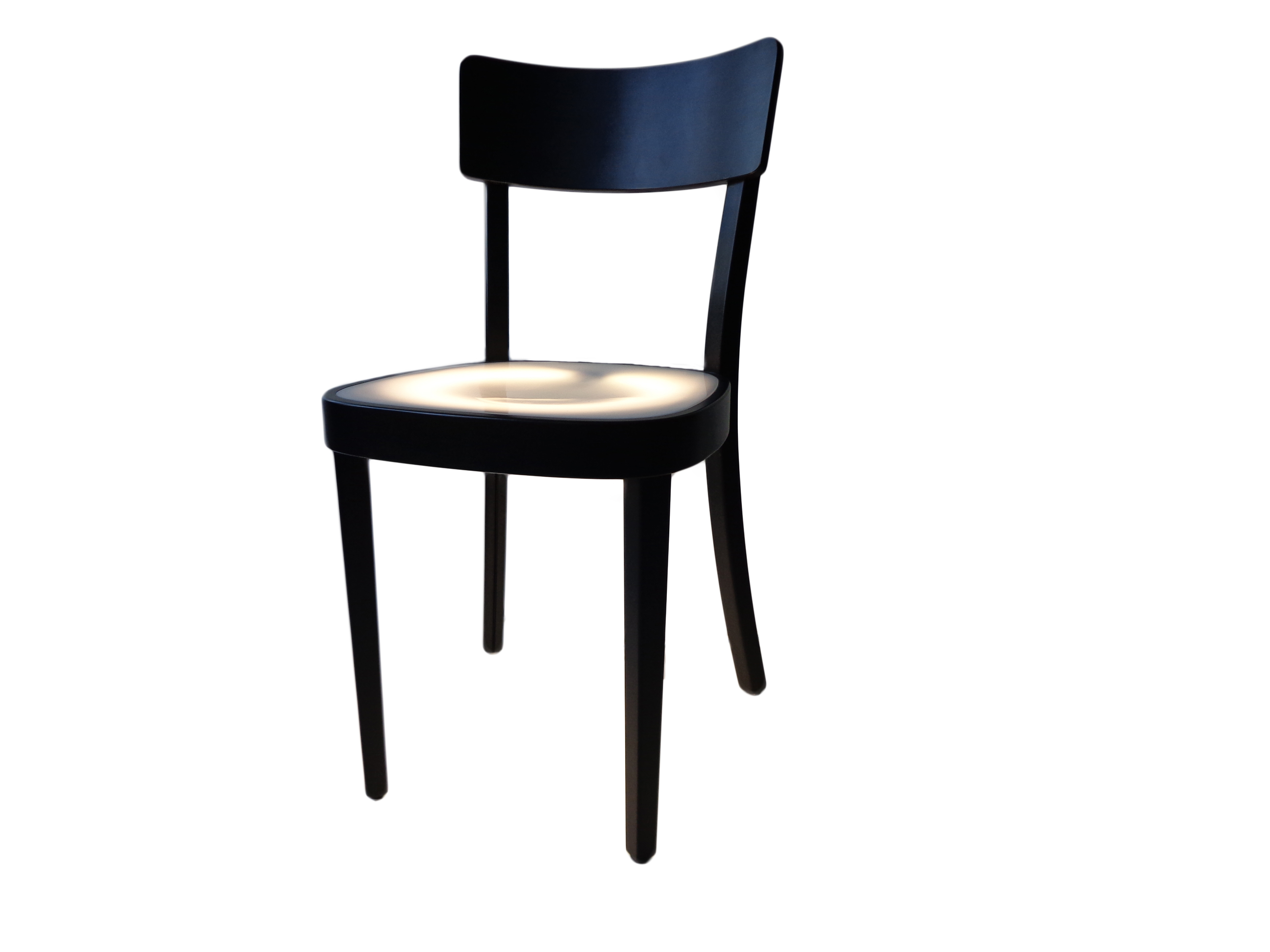 Horgen Glarus neonlight chair for Hidden