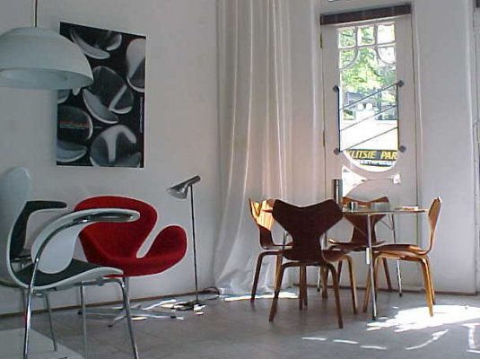 Arne Jacobsen Exhibition 2005 at Zitzo Amsterdam