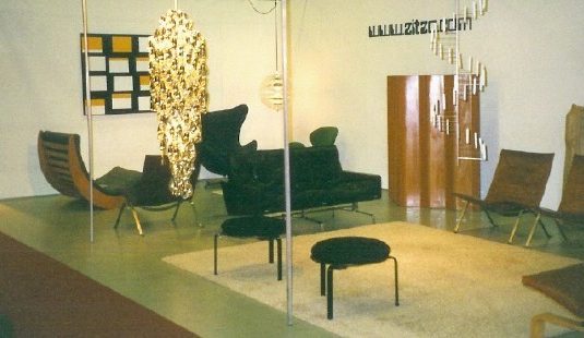Zitzo booth at Copenhagen Modernism Show 2003
