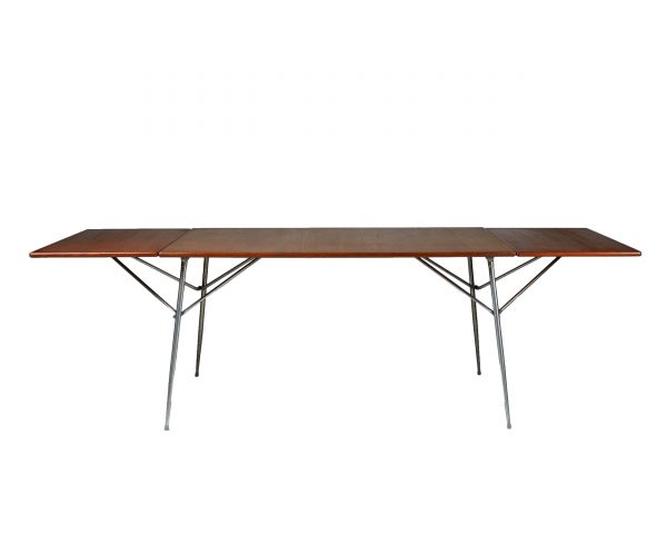 Børge Mogensen Danish Teak Drop-Leaf Desk Dining table for Soborg Mobler