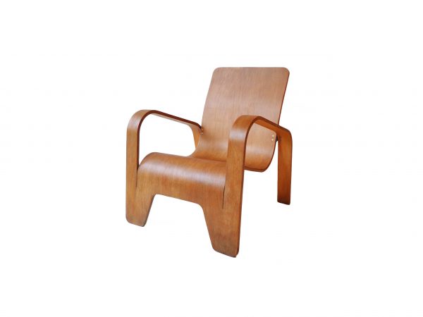 Han Pieck plywood lounge armchair for LAWO 1946