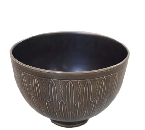 Very Large 1930s 'Solbjerg' Bowl by Nils Thorsson for Aluminia