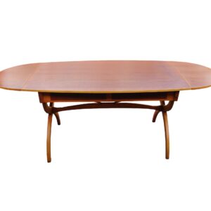 Børge Mogensen Danish Teak and Beech Drop-Leaf Desk/Table