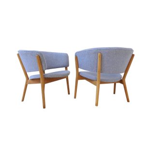 Pair of Nanna Ditzel armchairs ND83 for Soren Willadsen 1950s