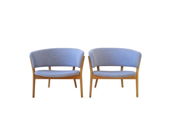 Pair of Nanna Ditzel armchairs ND83 for Soren Willadsen 1950s