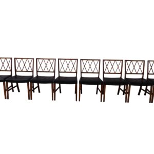 Ole Wanscher dining chairs for A.J. Iversen, Denmark