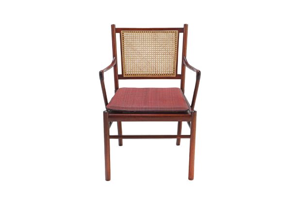 Ole Wanscher armchairs PJ301 mahogany Denmark 1960s