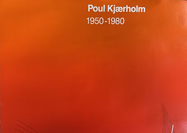 Poul Kjaerholm PK24 Louisiana exhibition poster january 1982