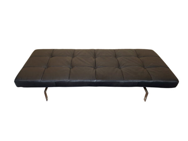 Poul Kjaerholm PK 80 daybed black leather E. Kold Christensen
