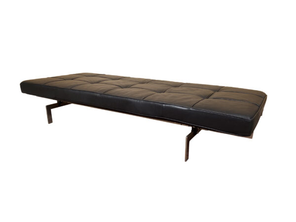 Poul Kjaerholm PK 80 daybed black leather E. Kold Christensen