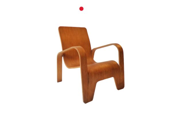 Han Pieck plywood lounge armchair for LAWO 1946