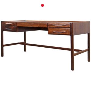 Kurt Østervig freestanding rosewood writing desk for Jason Møbler