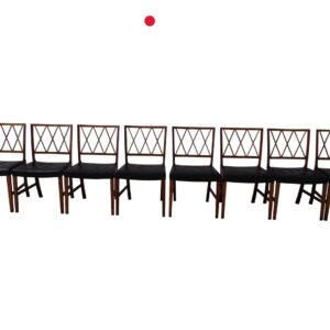 Ole Wanscher dining chairs for A.J. Iversen, Denmark