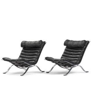 Arne Norell pair of Ari lounge chair 1966, Sweden
