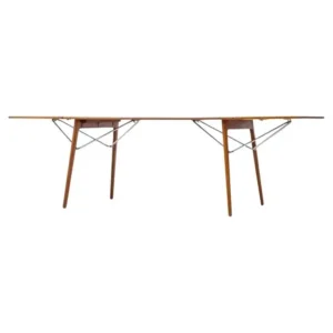 Børge Mogensen Danish Teak Drop-Leaf Desk Dining table for Soborg Mobler